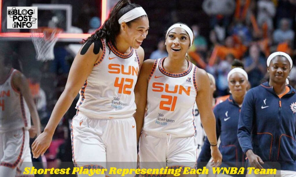 Shortest Player Representing Each WNBA Team